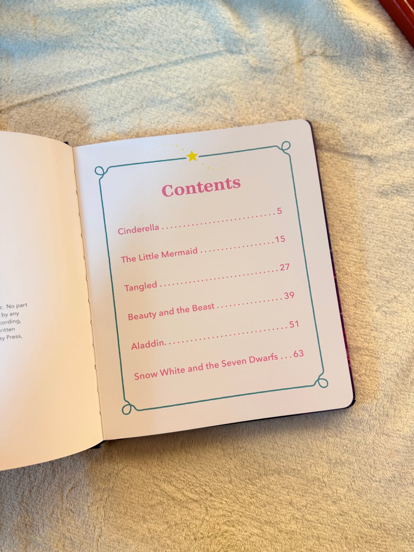 Disney Princess My First Bedtime Storybook