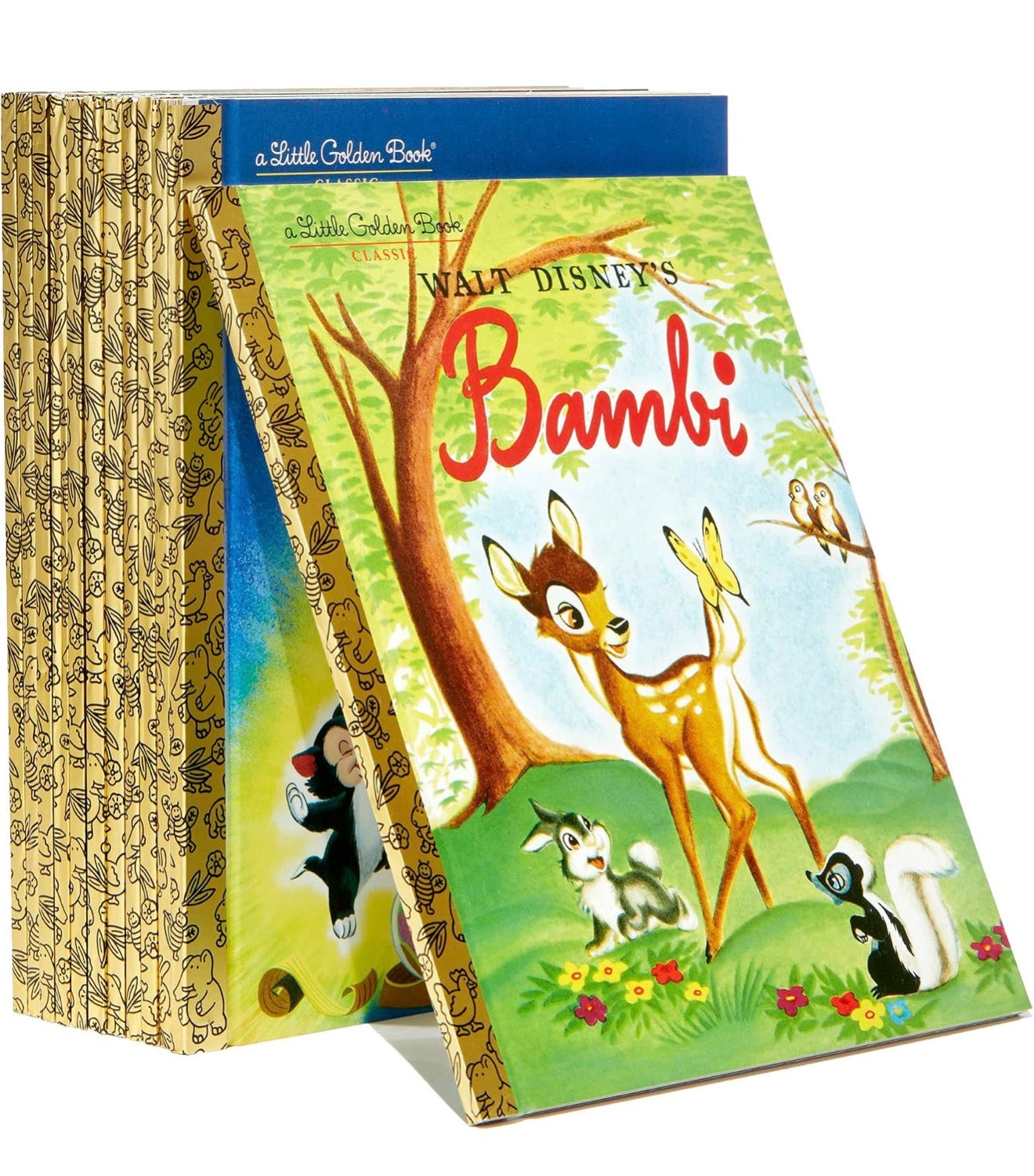 12 Beloved Disney Classic Little Golden Books (Boxed Set)
