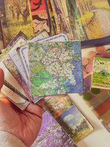 480Pcs Vintage Van Gogh Oil Painting Aesthetic Scrapbook Kit for Bullet Junk Journal