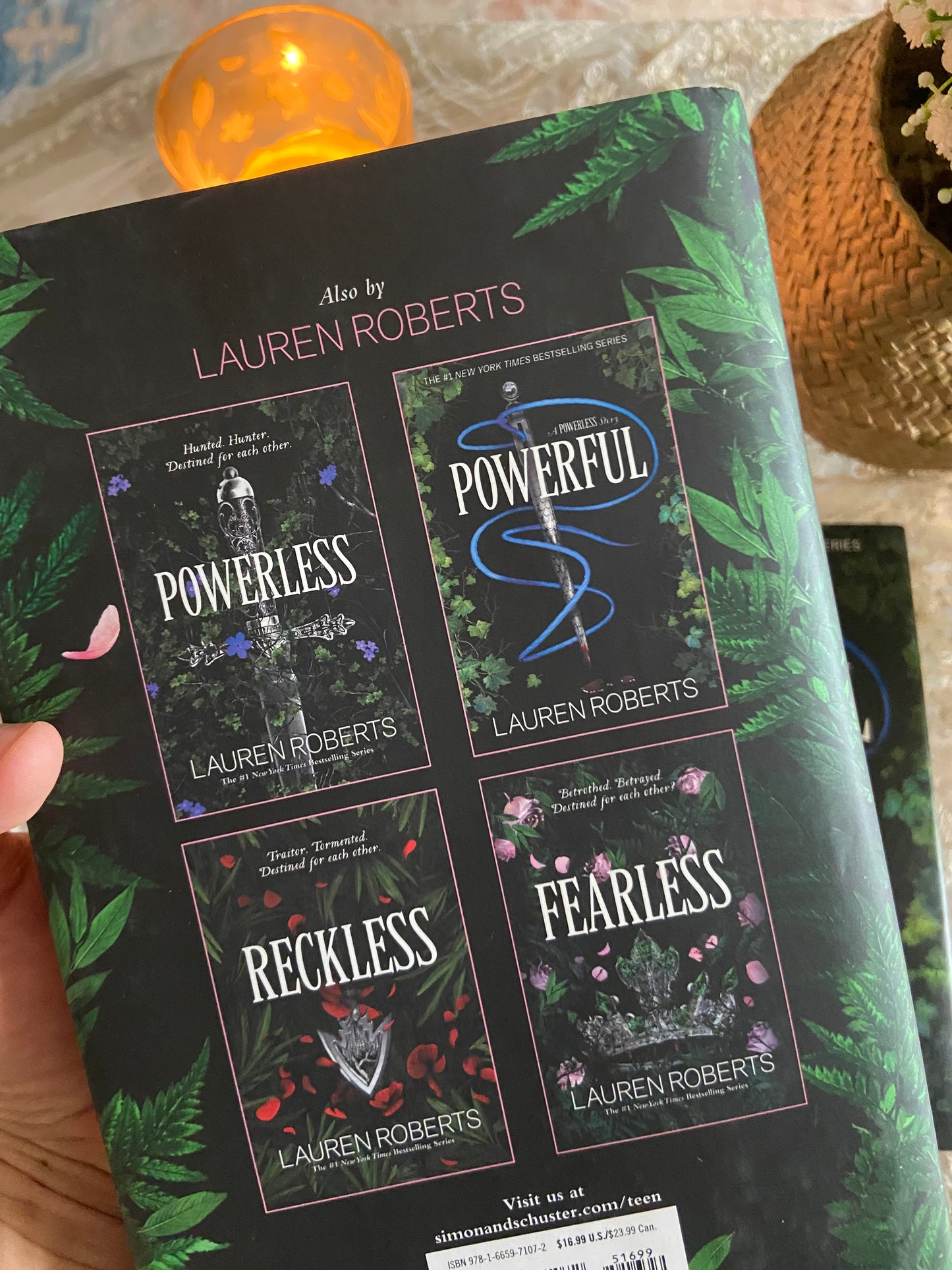 Fearful: A Powerless Story (The Powerless Trilogy) Hardcover