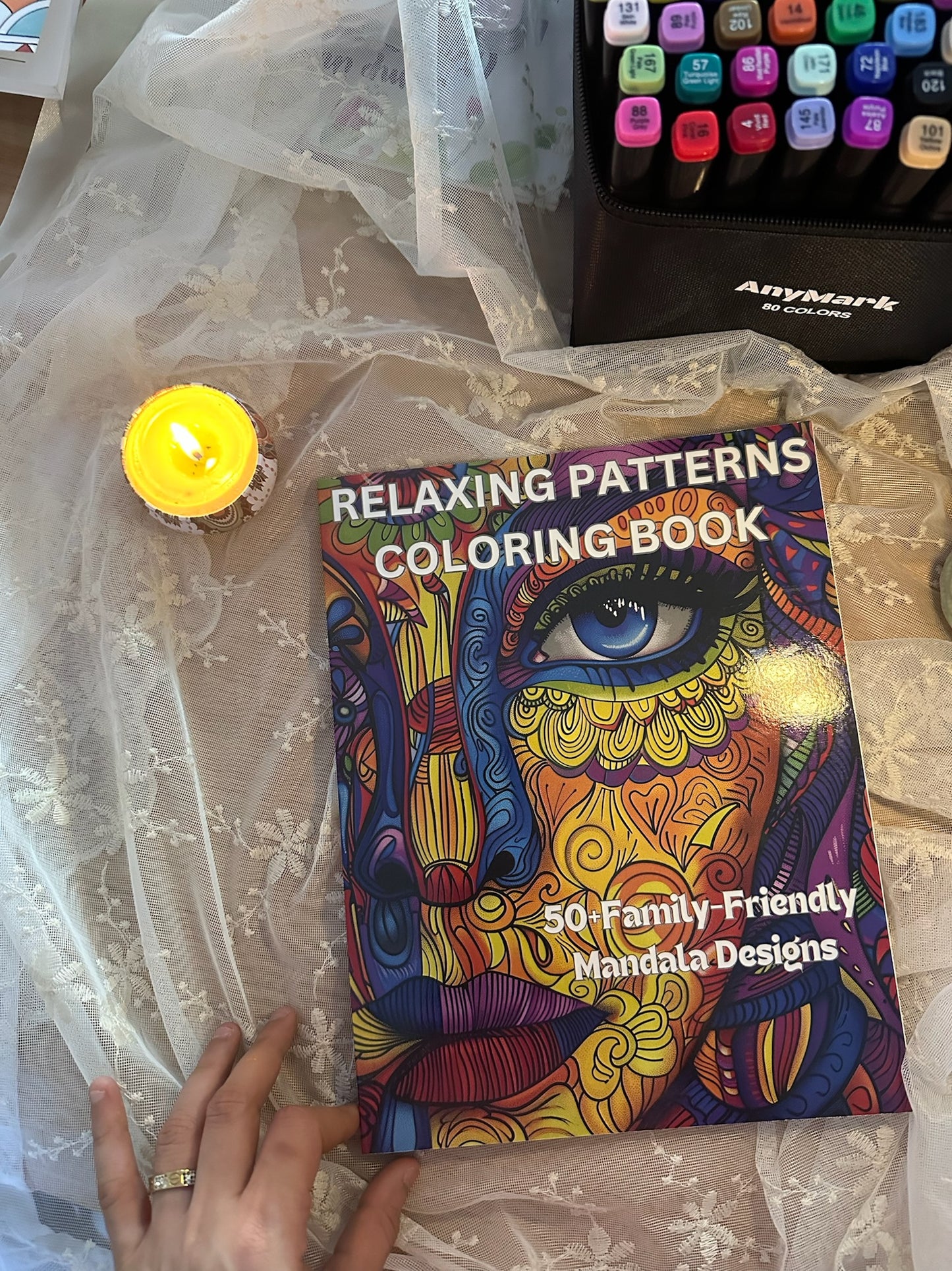 Relaxing Patterns Coloring Book