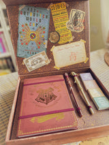Harry Potter Stationery Set with Notebook, Wand Pen, Letter Writing Set with Envelopes and Stickers