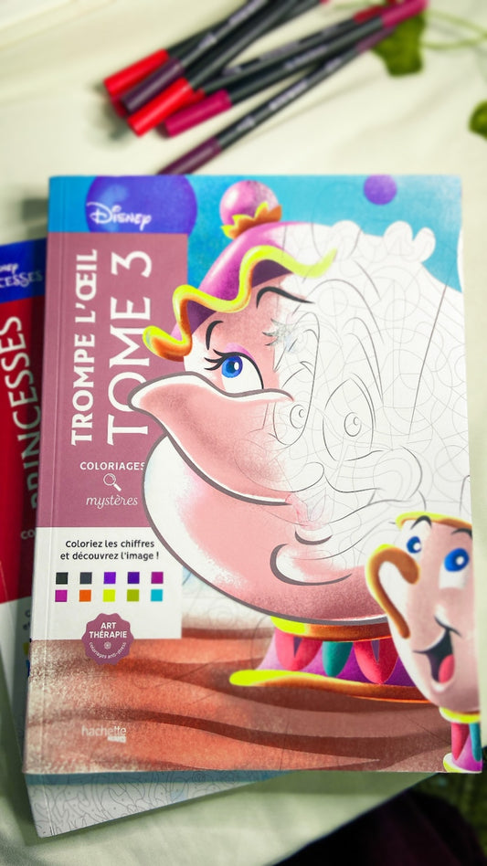 Disney Mystery Coloring Book