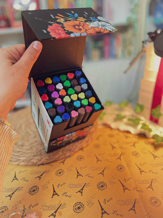 Acrylic Markers, Dual Tip (36 Colors)