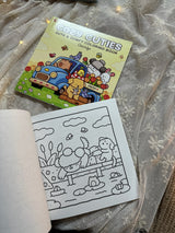 Cozy Cuties: Coloring Book for Adults and Kids (Cozy Spaces Coloring)