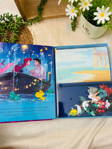 The Little Mermaid My Busy Books - Storybook, 10 figurines, playmat