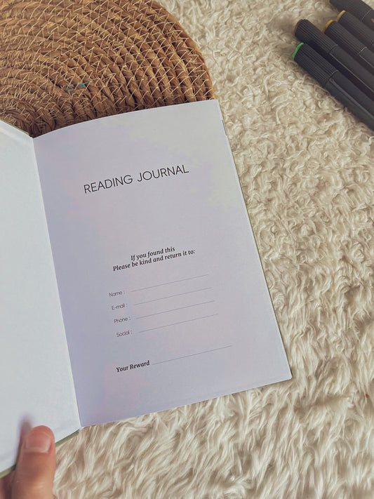 Reading Journal - Book Journal for Book Lovers & Readers