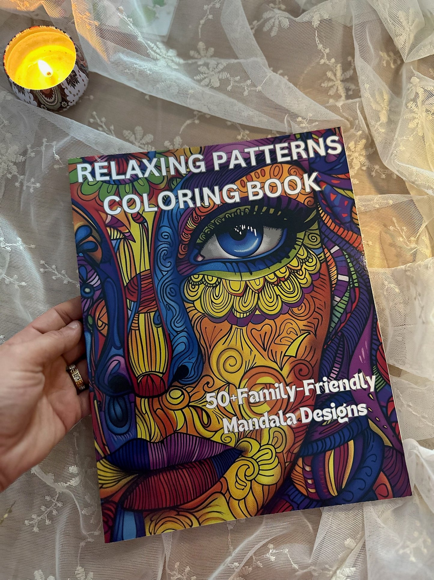 Relaxing Patterns Coloring Book