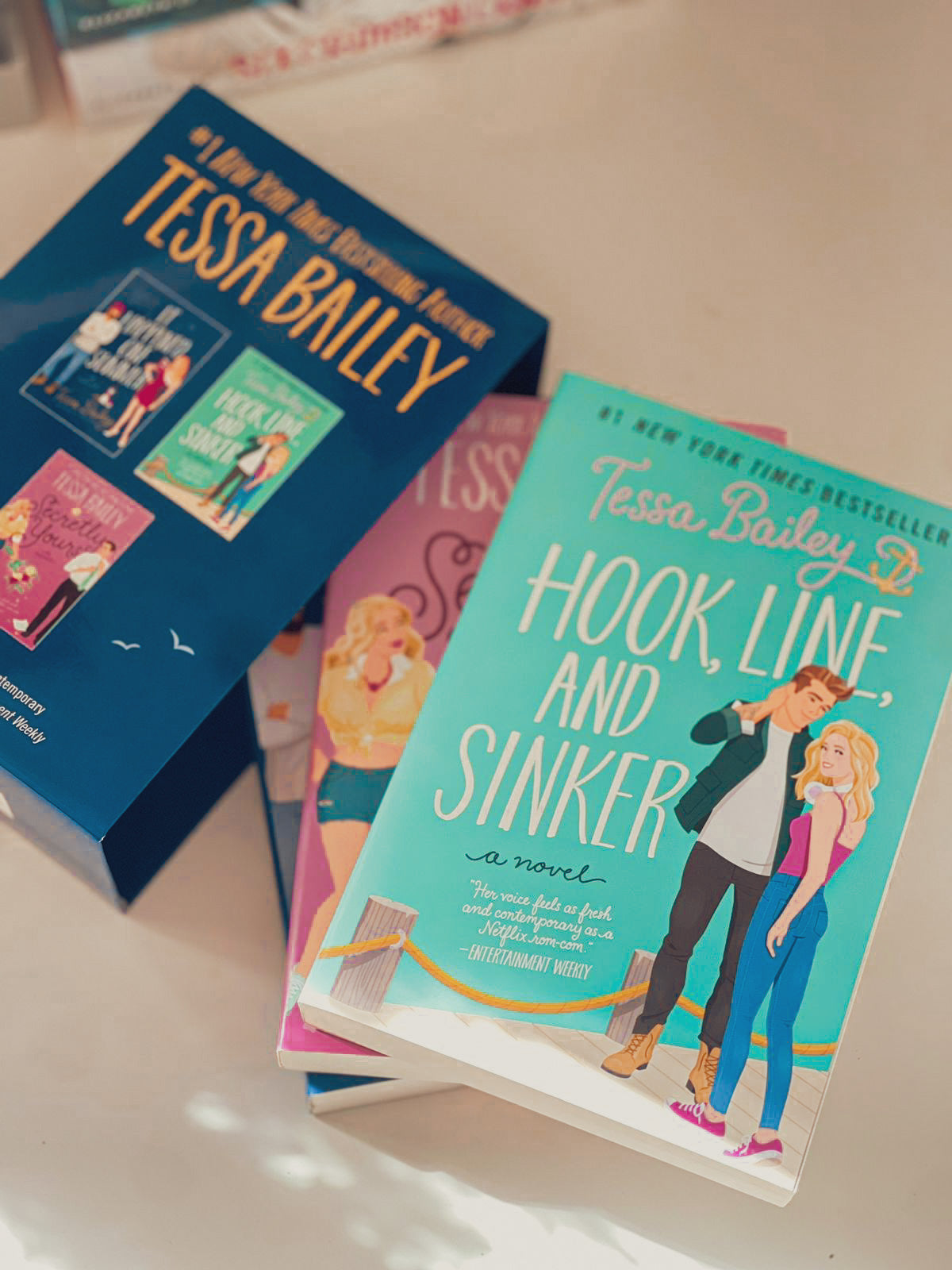 Tessa Bailey Boxed Set: It Happened One Summer / Hook, Line, and Sinker / Secretly Yours