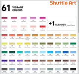 61 Colors Alcohol Markers