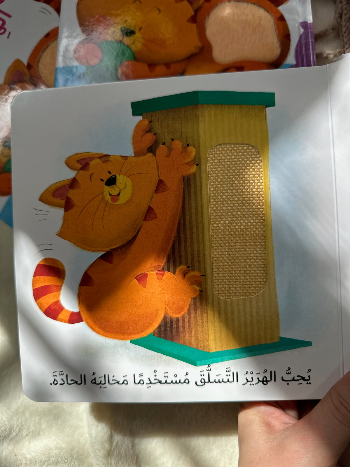 ما الذي يحبه البطة الصغيرة ؛ التعلم بحاسة اللمس