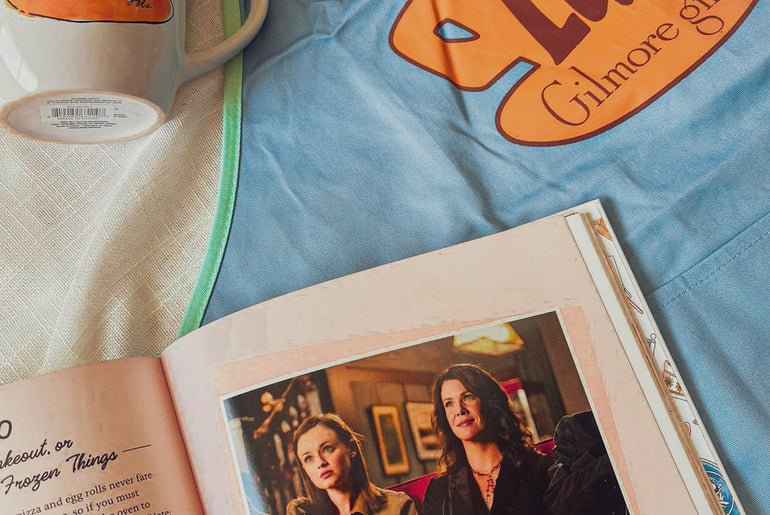 Gilmore Girls Cookbook + Apron Gift Set