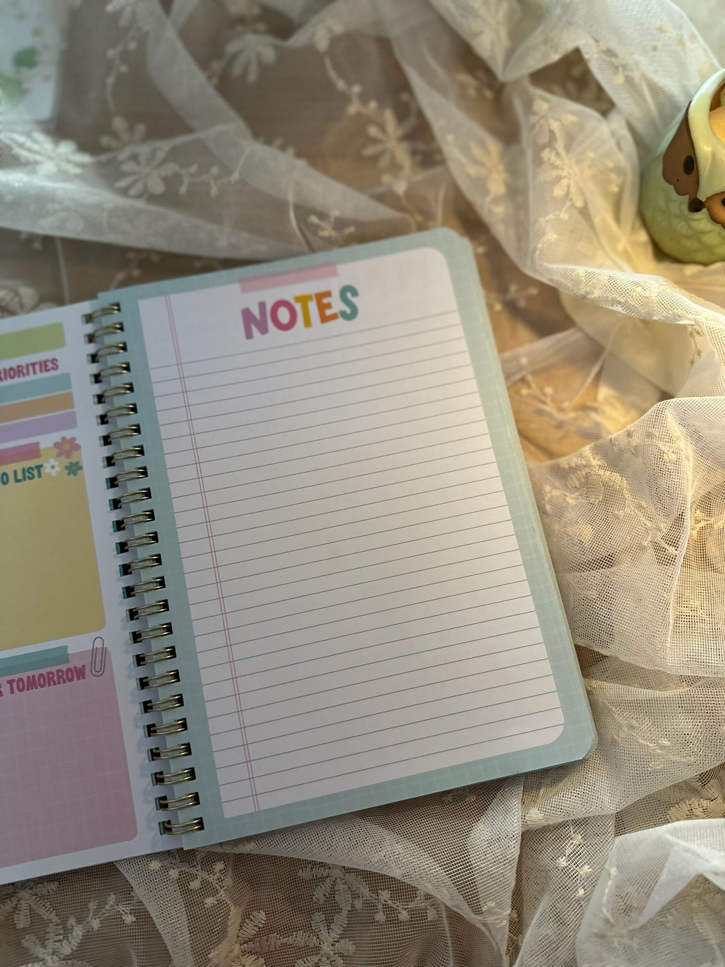 Daily Planner Undated - Undated Daily Planner with Hourly Schedule, To Do List Notebook