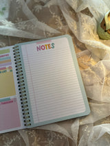 Daily Planner Undated - Undated Daily Planner with Hourly Schedule, To Do List Notebook
