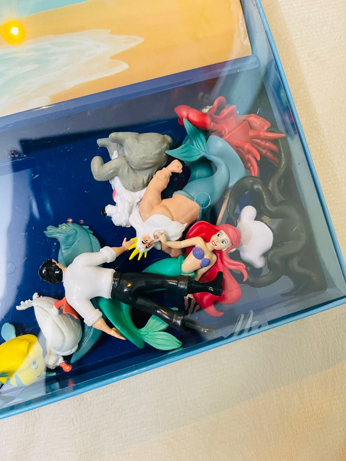 The Little Mermaid My Busy Books - Storybook, 10 figurines, playmat