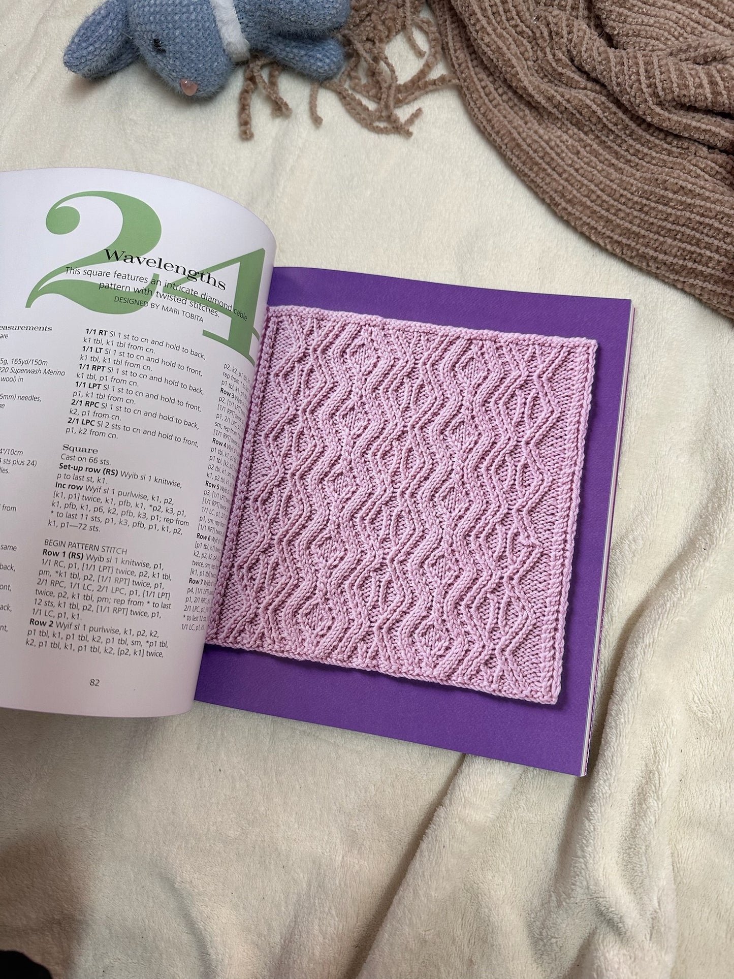 60 Quick Knit Blanket Squares: Mix & Match