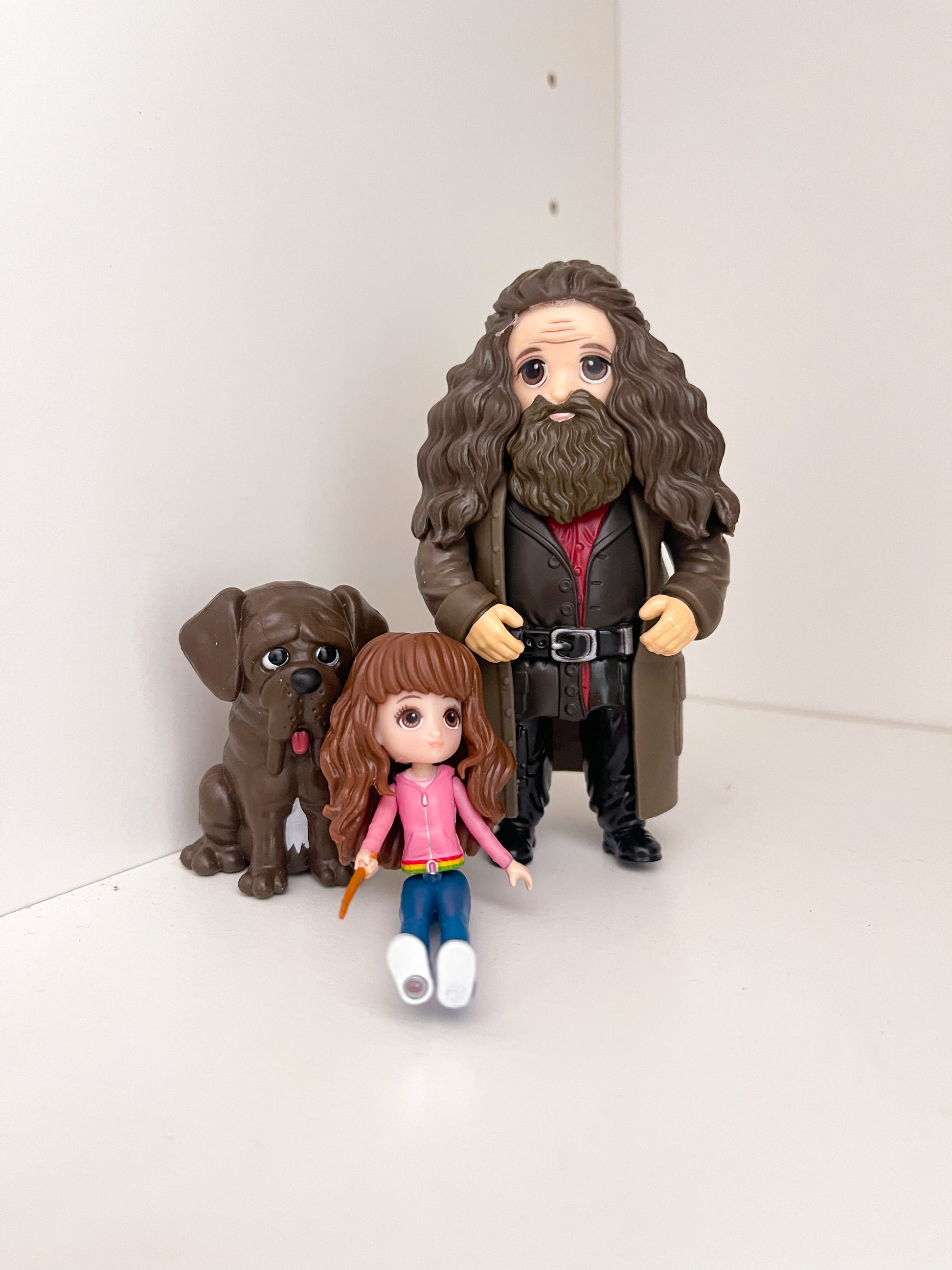 Magical Minis Hermione and Rubeus Hagrid Friendship Set