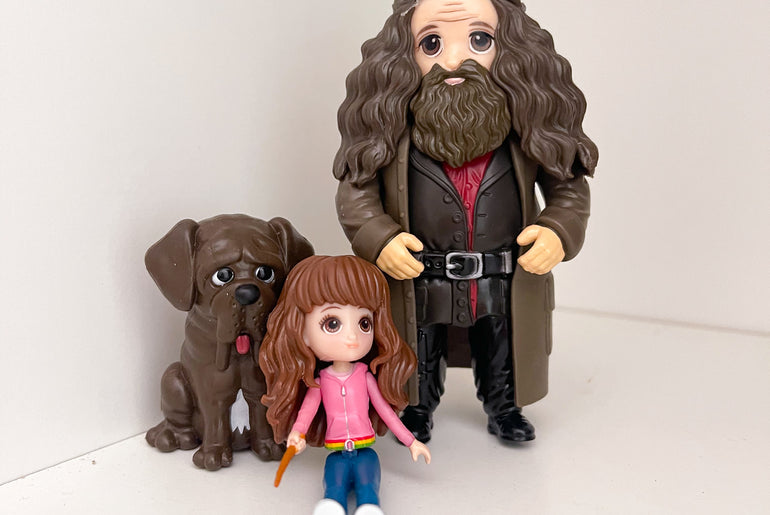 Magical Minis Hermione and Rubeus Hagrid Friendship Set