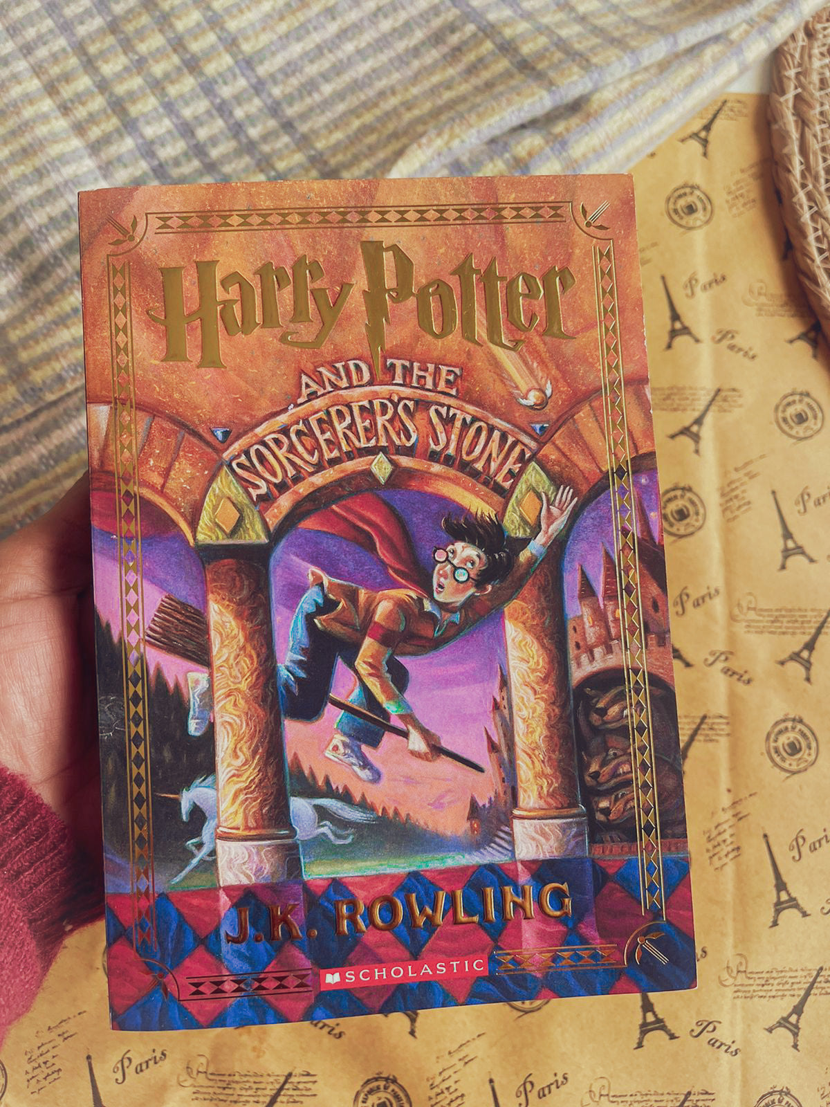 Harry Potter and the Sorcerer's Stone (Stenciled Edges) special edition, book 1