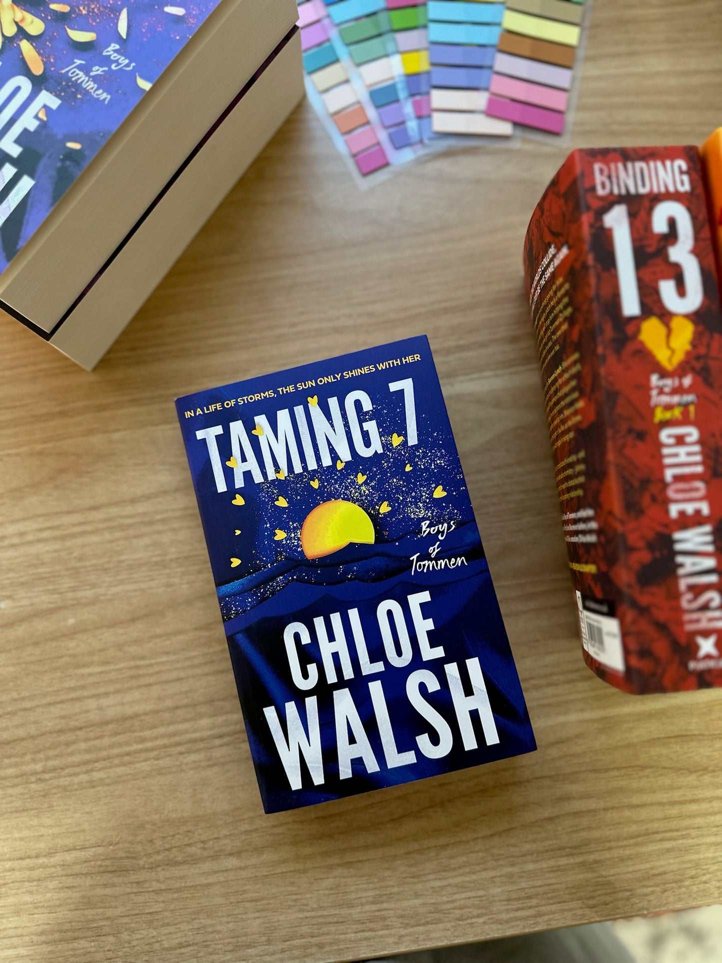 Boys of Tommen Series 6 Books Collection Set By Chloe Walsh (Binding 13, Keeping 13, Saving 6, Redeeming 6, Taming 7 & Releasing 10)