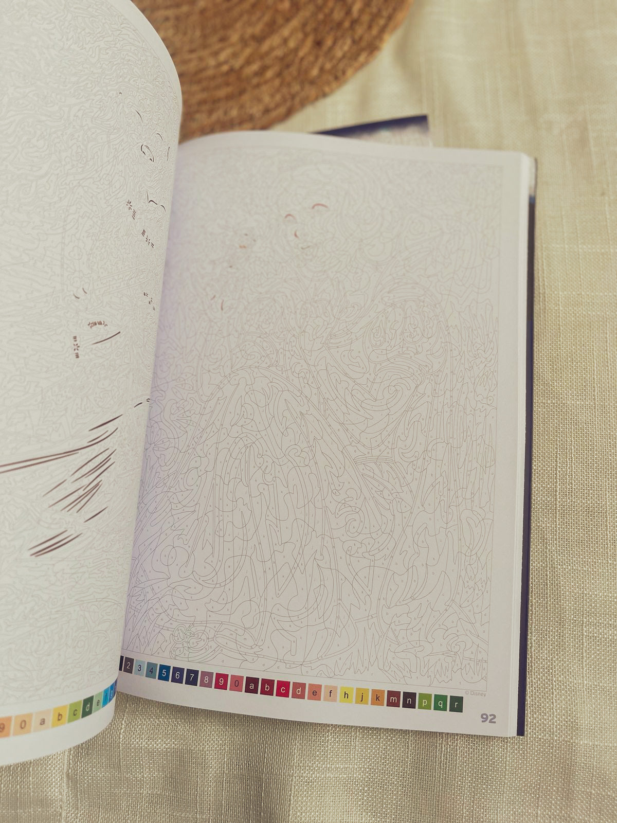 Disney Mystery Coloring Book