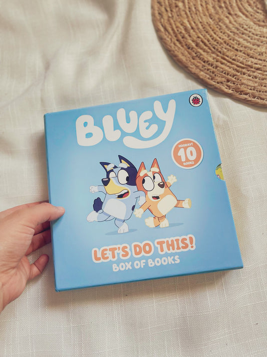 Bluey Let's Do This! Box of Books 10 Books Collection Box Set
