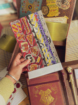 Harry Potter Stationery Set with Notebook, Wand Pen, Letter Writing Set with Envelopes and Stickers