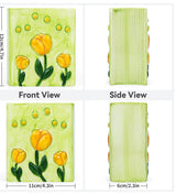 Ceramic Book Vase Tulip Pencil & Pen Holder