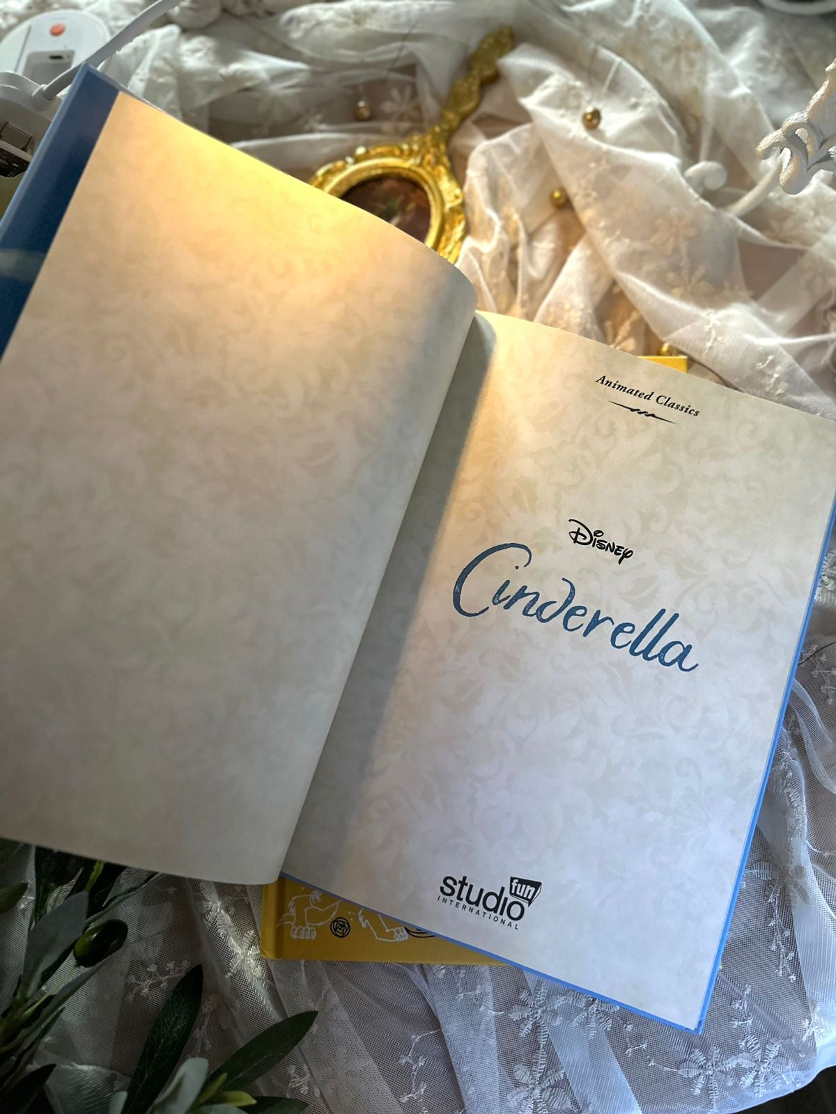 Dinsey Conderella Book, Illustrated Hardcover