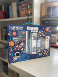Coloring Book Stationary Set - Dream Space for boys