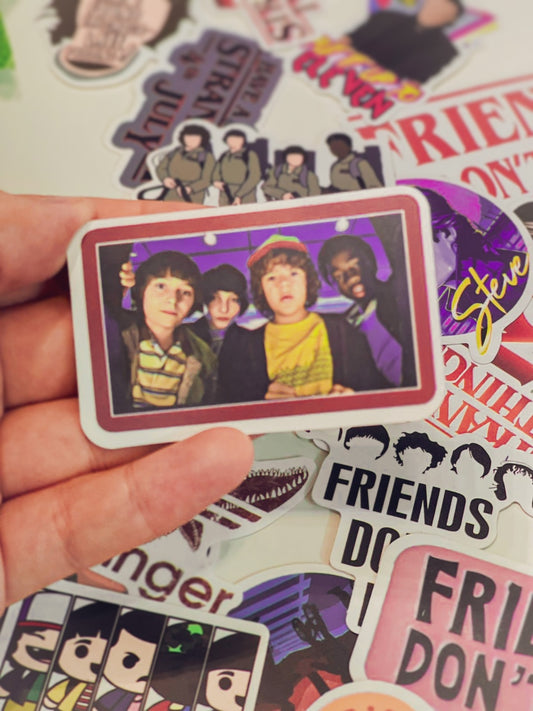 Stranger Things Stickers (10 Pcs)