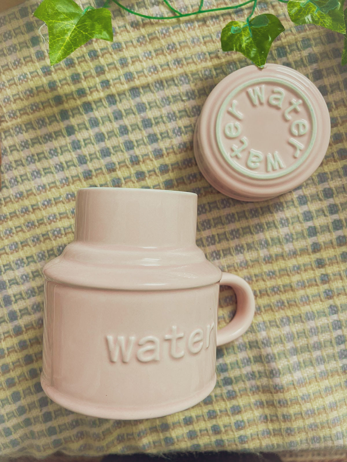 KAWAII Ceramic Mug (with lid)