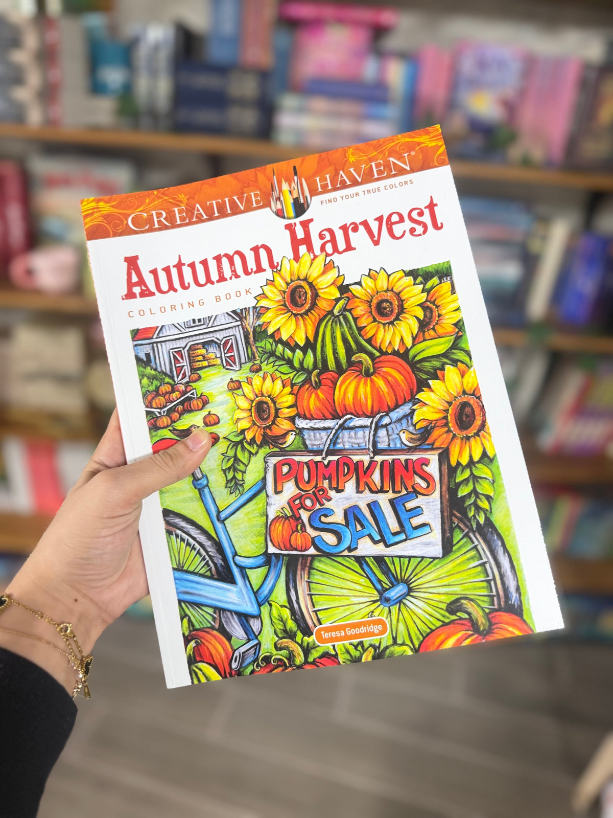 Creative Autumn Harvest Coloring Book (Adult Coloring Books: Seasons)