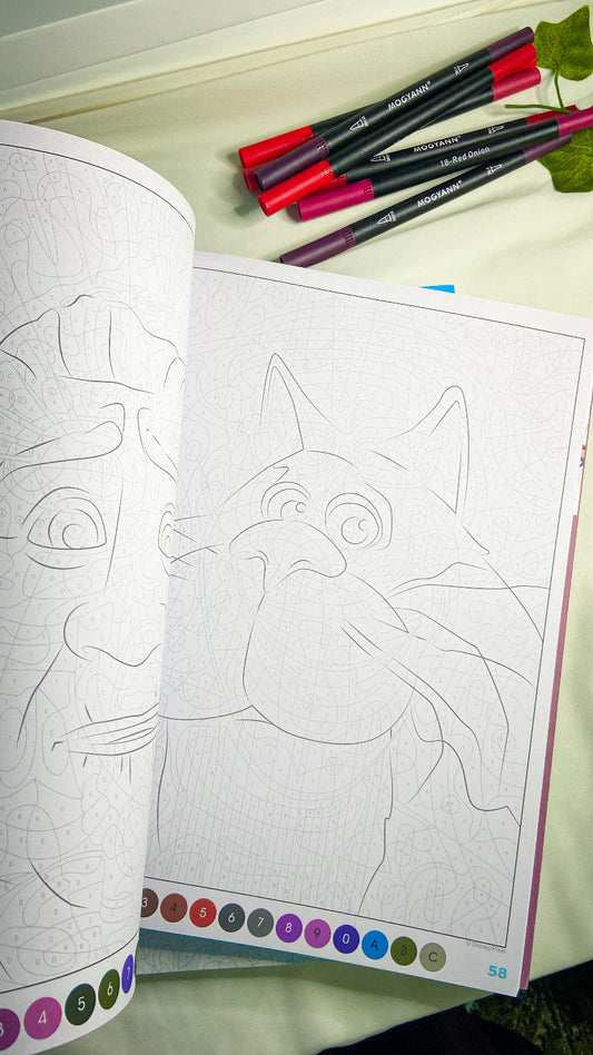 Disney Mystery Coloring Book