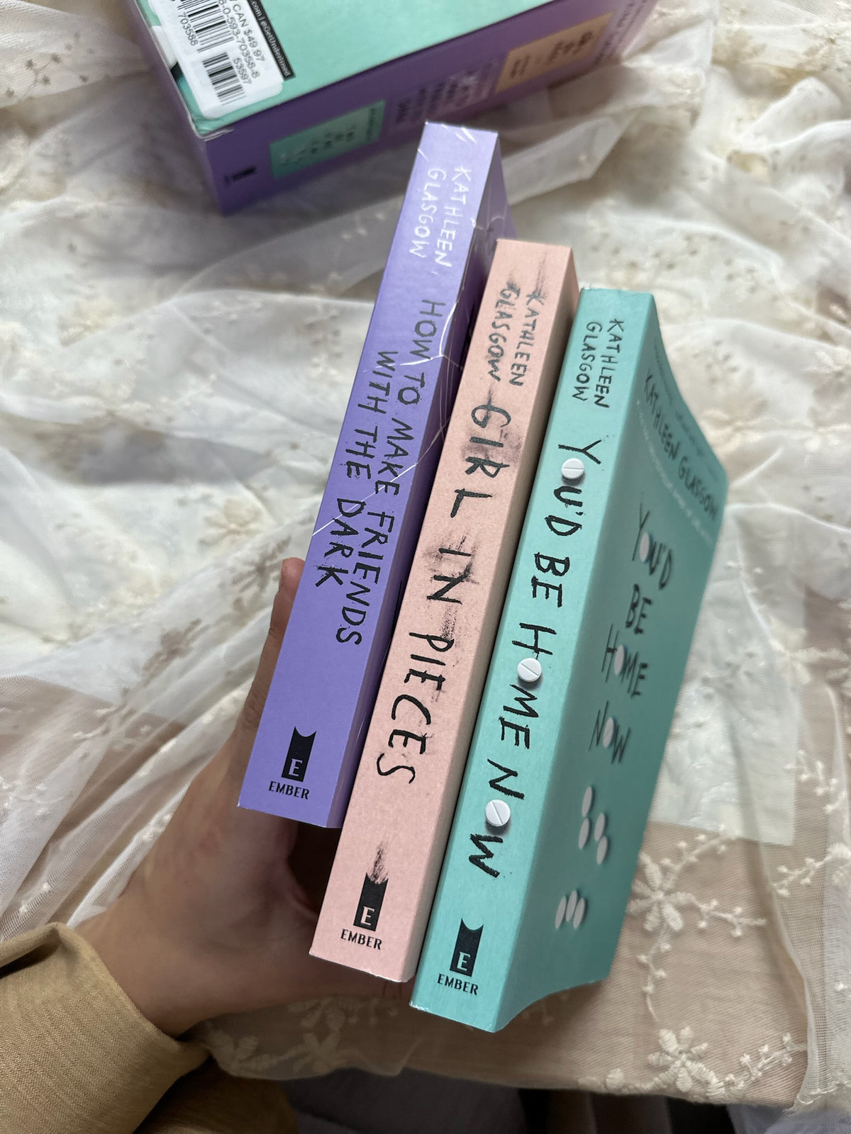 Kathleen Glasgow Three-Book Boxed Set: Girl in Pieces; How to Make Friends with the Dark; You'd Be Home Now