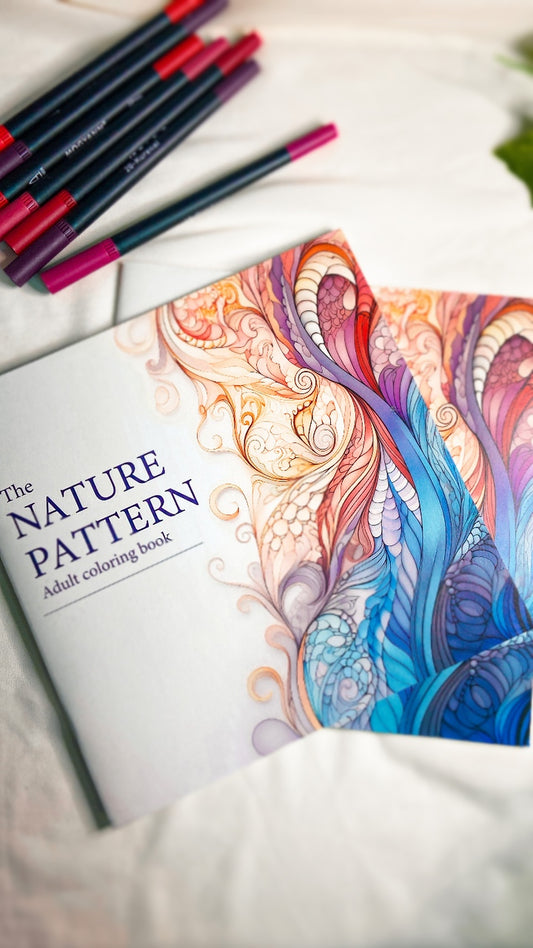 Nature Pattern Coloring book