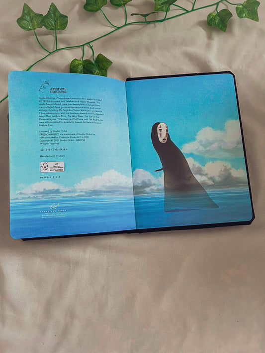 Studio Ghibli Spirited Away: No Face Plush Journal