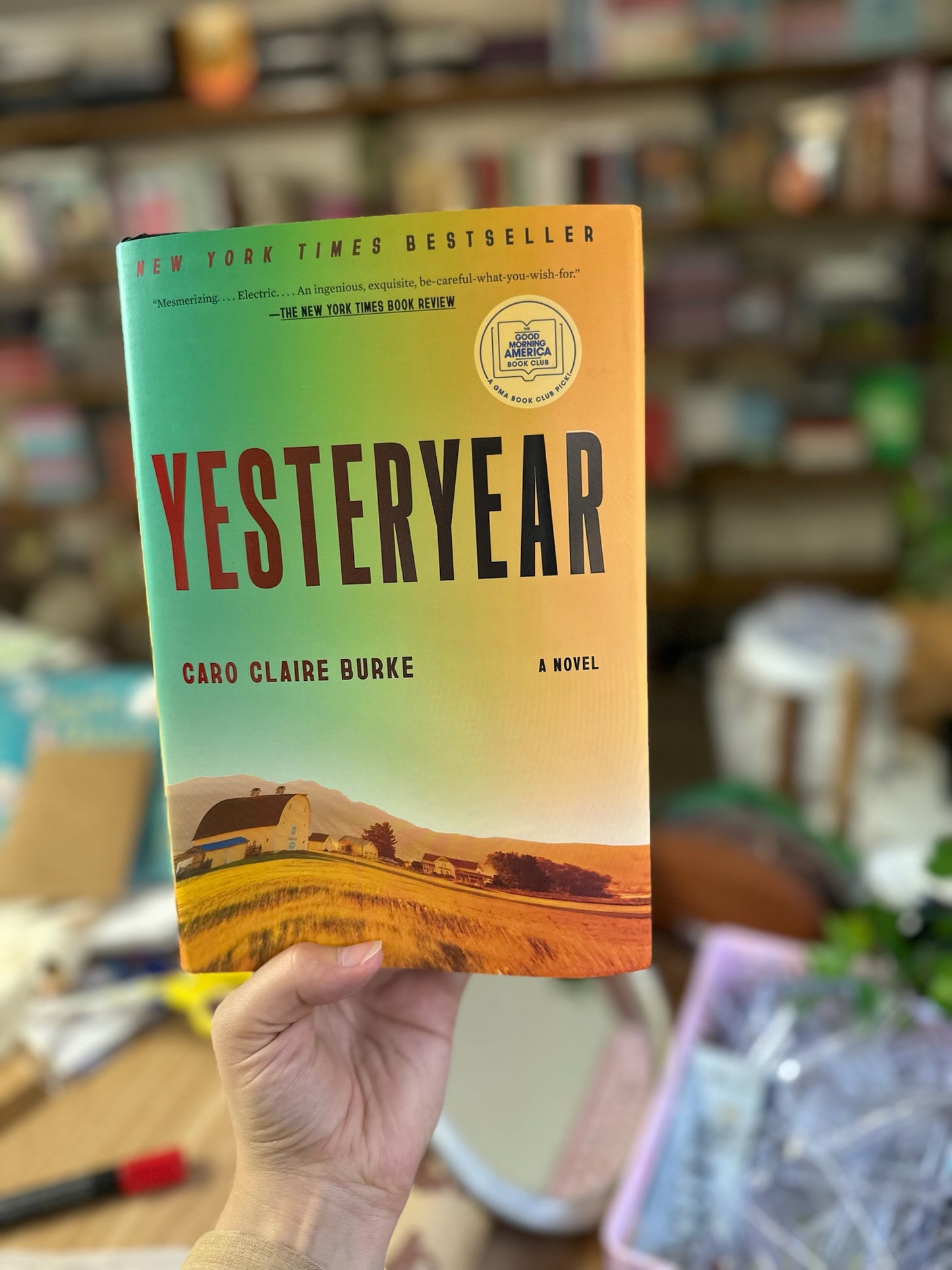 Yesteryear: A Novel ( Caro Calire Burke ) , Hardcover