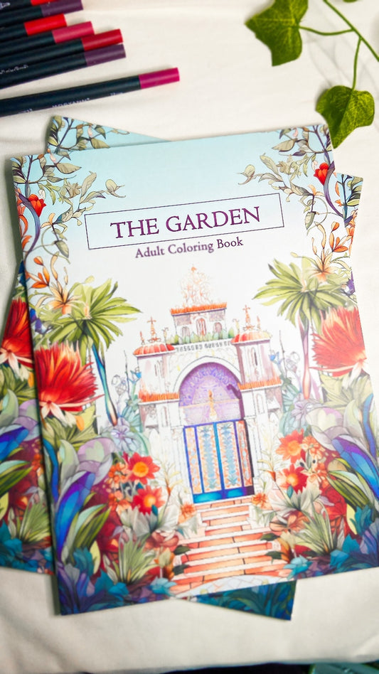 The Garden Adult Coloring Book