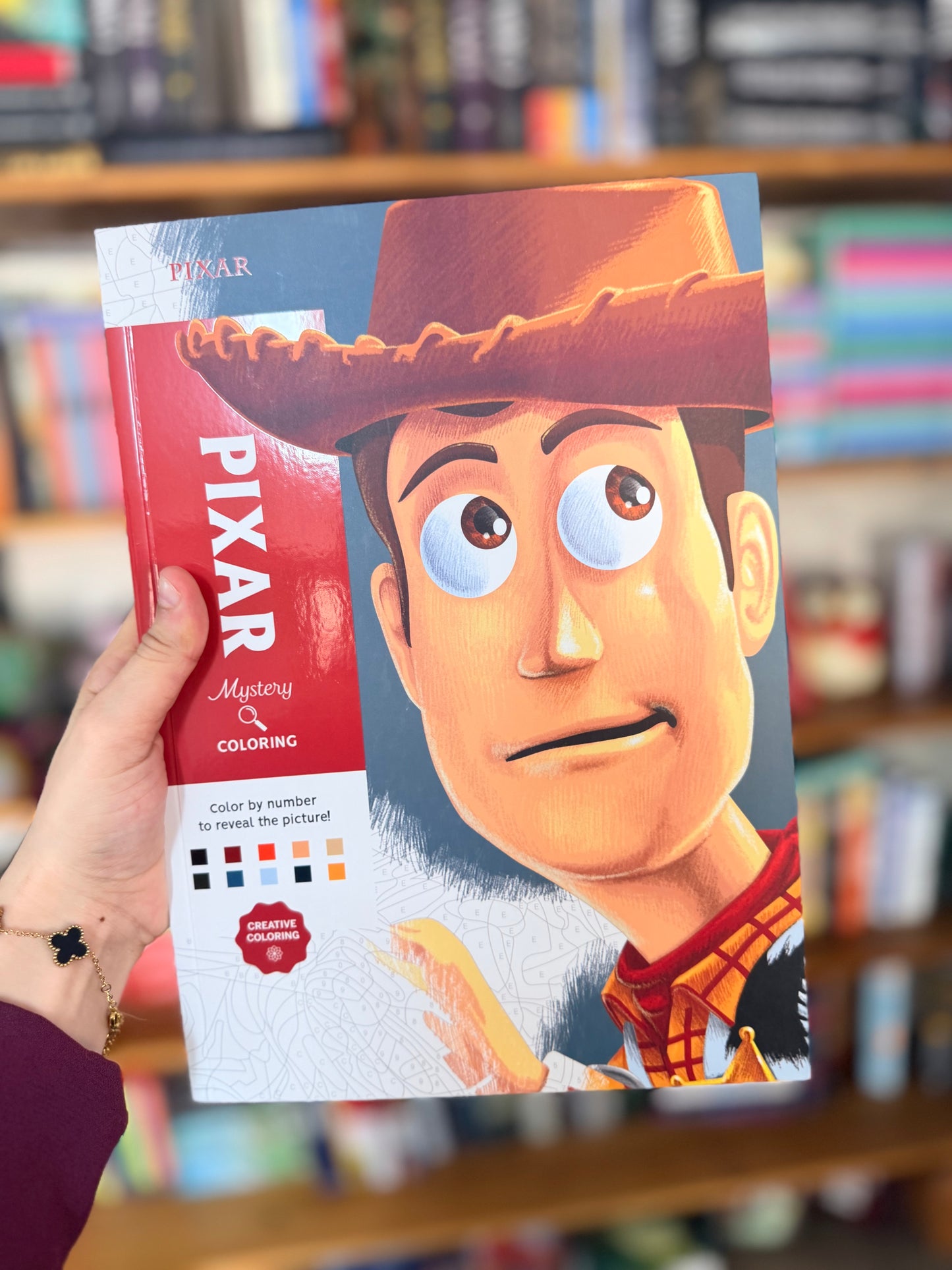Disney Mystery Coloring: Pixar: A Color by Number Book