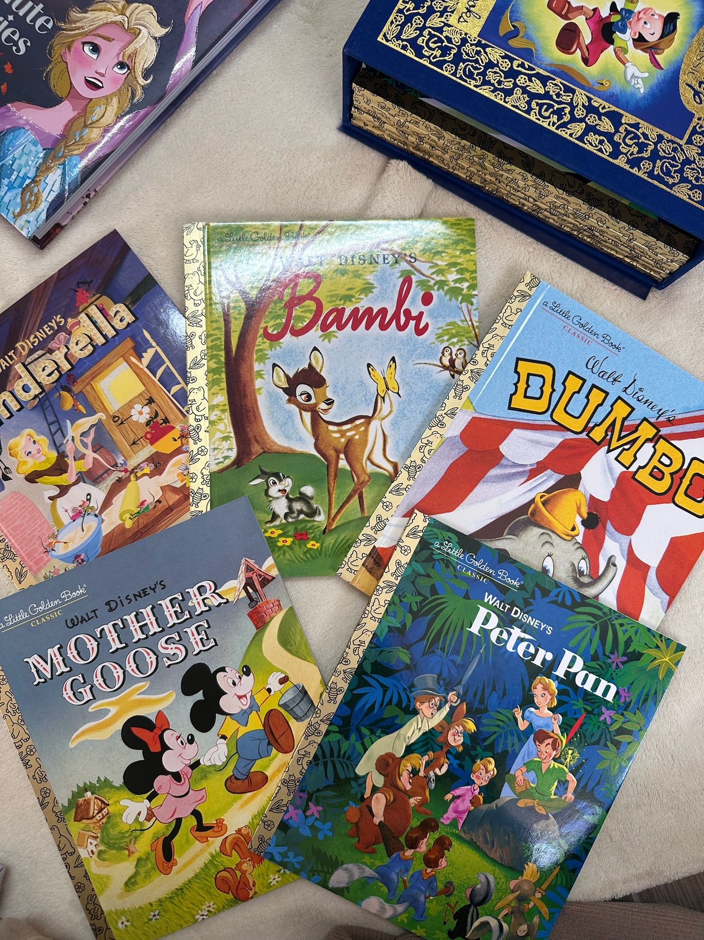 12 Beloved Disney Classic Little Golden Books (Boxed Set)