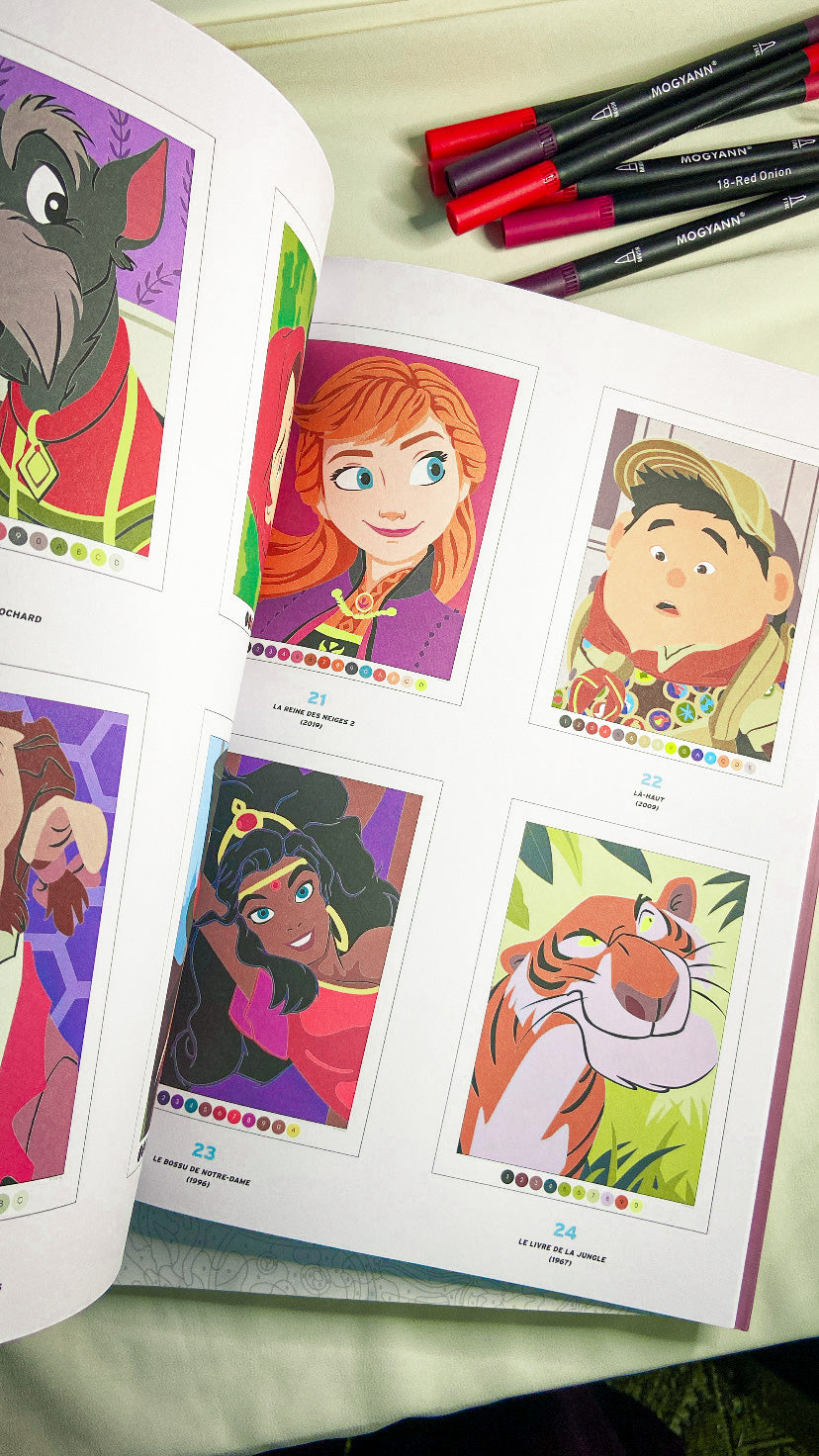 Disney Mystery Coloring Book