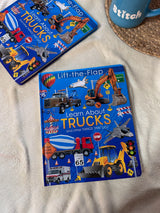 Learn About Trucks and Other things that go - Lift the Flap Activity Kids Books - Childrens Books, Toddler Books