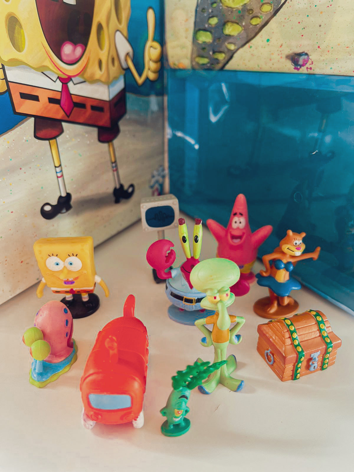 Sponge Pop Book with Toys & Playing Mat