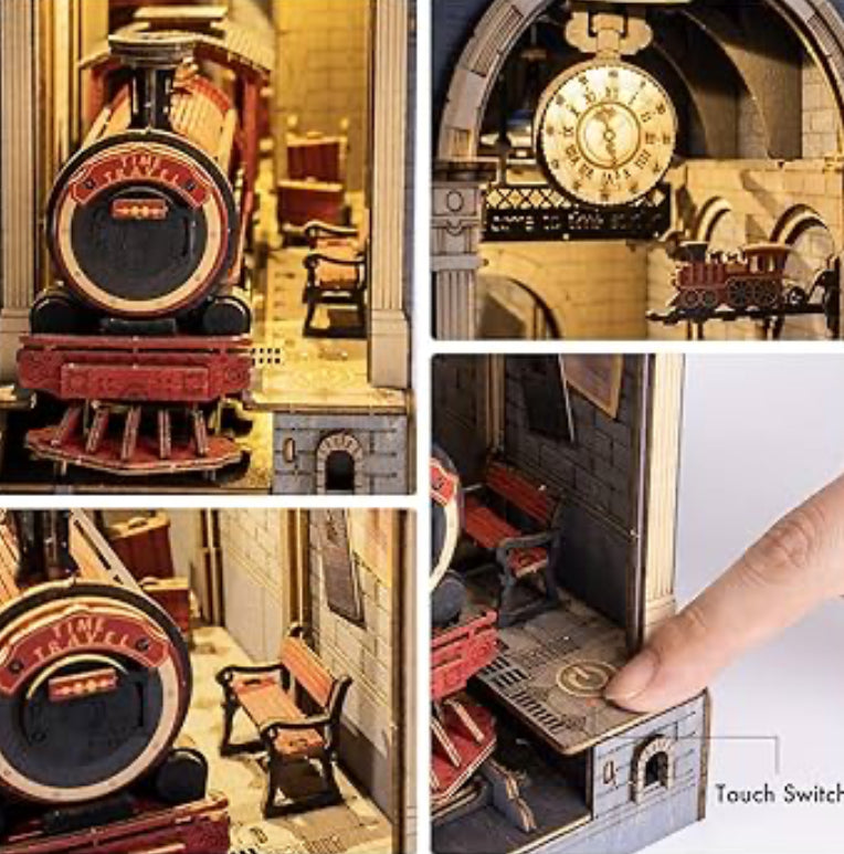 Time Travel Booknook (Hogwarts Express Inspired)