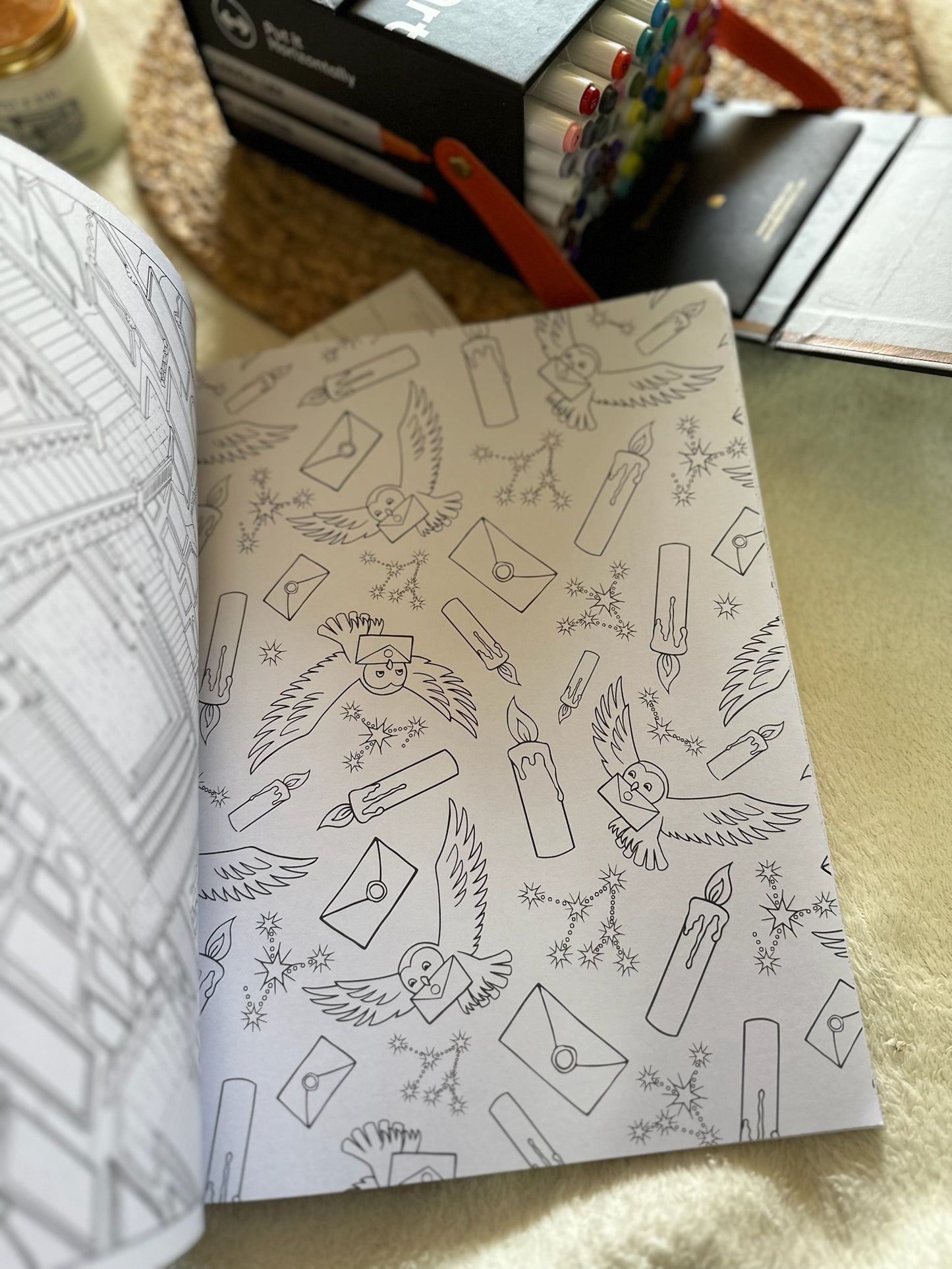 Harry Potter Hogwarts , Coloring Book
