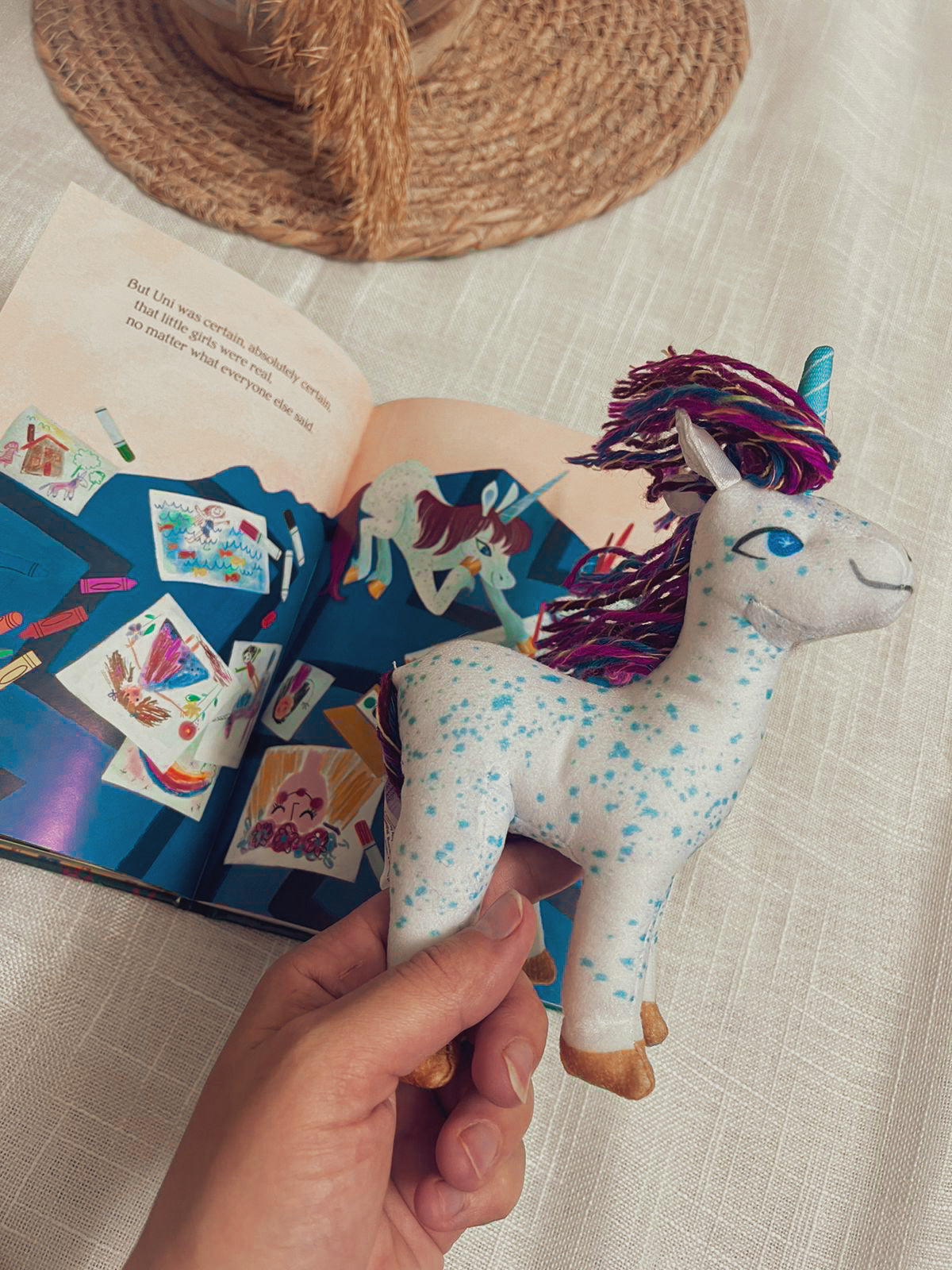 Uni the Unicorn Book and Toy Set