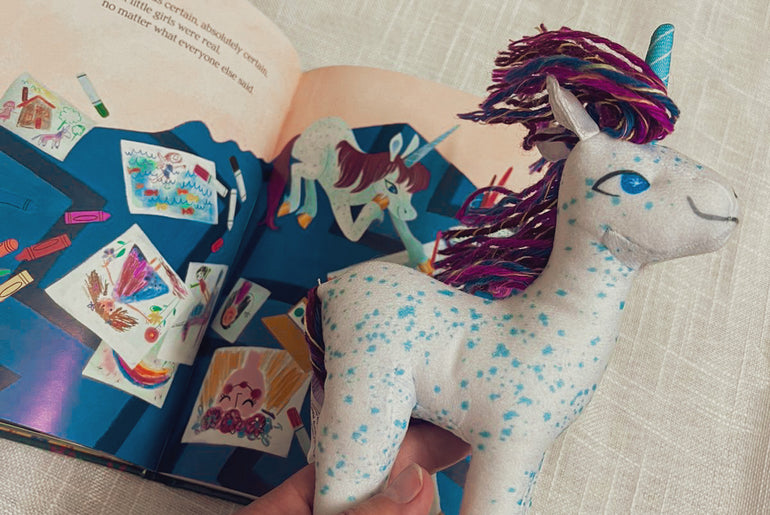 Uni the Unicorn Book and Toy Set