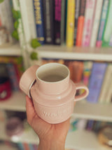 KAWAII Ceramic Mug (with lid)