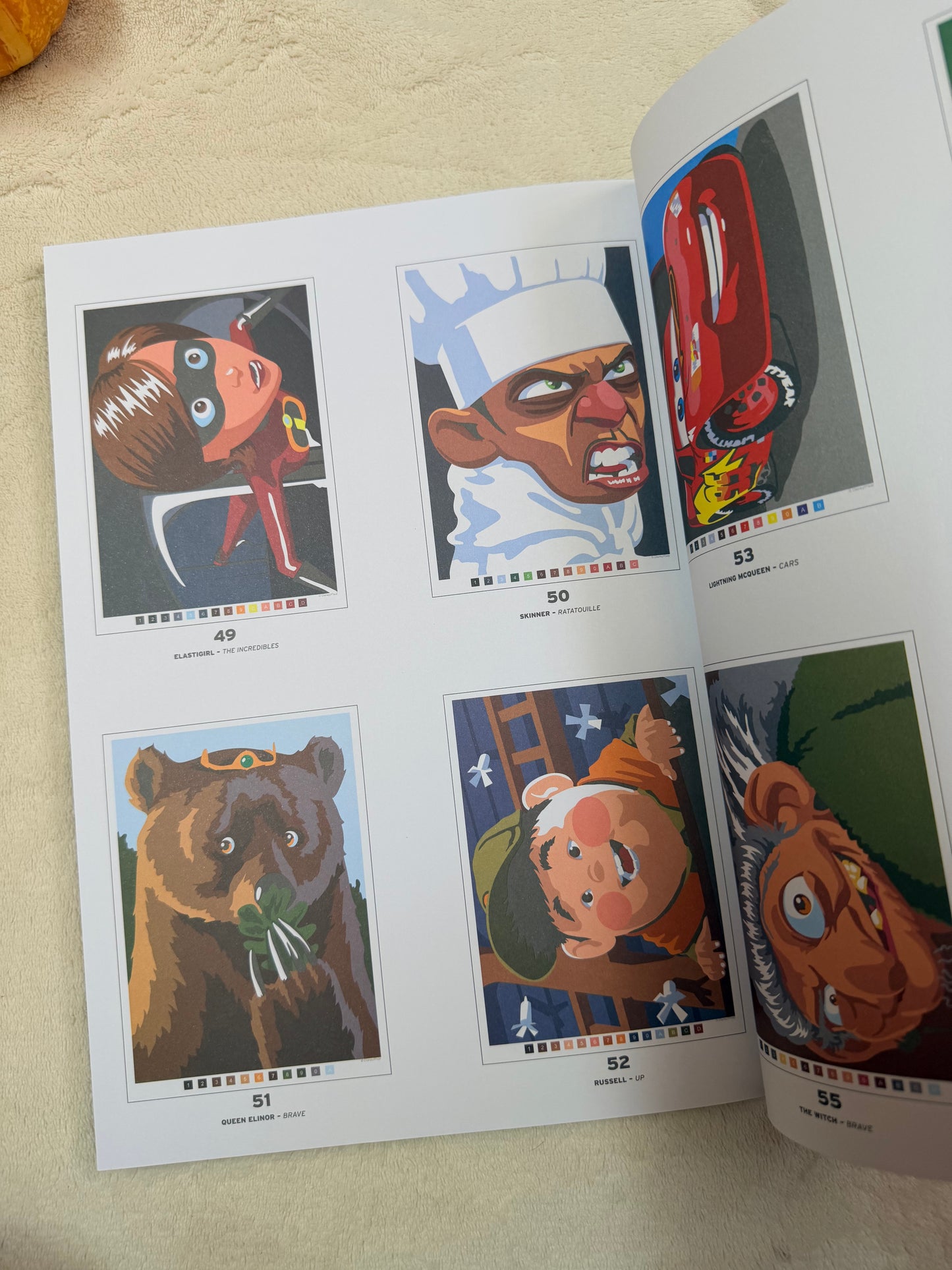 Disney Mystery Coloring: Pixar: A Color by Number Book